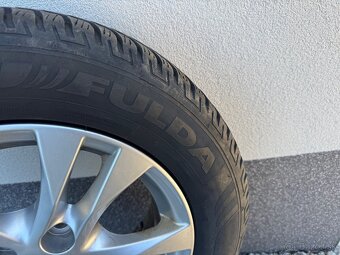 Hliníkové disky Toyota Auris 5x114,3 R15 + zimné 7mm - 4