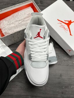 Jordan Air Jordan 4 Retro "White Oreo" Tenisky - 4