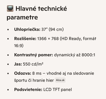 TV Samsung LE37R86BD - 4