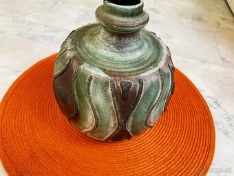 Starožitná keramická váza - 4