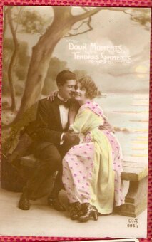 Staré francúzske pohľadnice 3 - 4