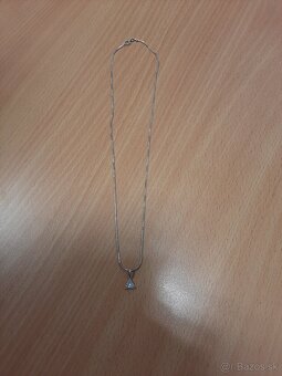 Strieborna retiazka s priveskom - 4