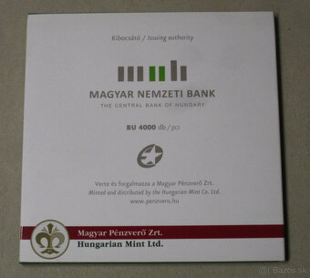 Maďarsko - Sada mincí 2011 - TOP stav - 4
