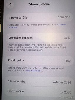 iPhone 16 Pro 256GB cierny,98% bateria - 4