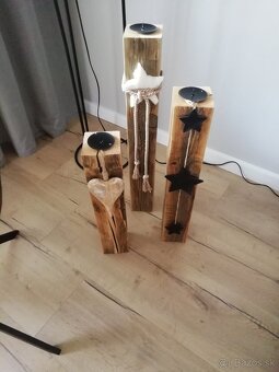 SADA SVIETNIKOV výška 70 / 60 / 50cm - 4