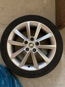 Škoda disky Kolesa TERON 17" - 4