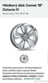 Skoda disky COMET 5x112 R18 et48 - 4