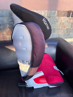 Autosedačka Römer Kidfix SL – červená, vo výbornom stave - 4