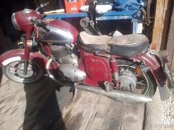 Predám Jawa 250 353 bez ŠPZ kývačka tv 1959 - 4