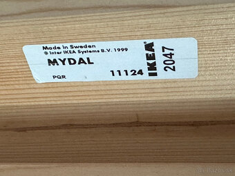 IKEA MYDAL - drevený rám detskej poschodovej postele - 4