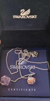Autentický náhrdelník SWAROVSKI s meteoritmi - 4