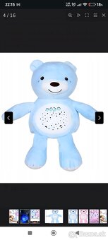 Chicco Interaktívny uspávací medvedík s projektorom a hudbou - 4