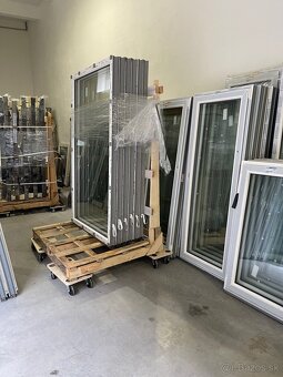 Plastové okná,biele,nové - 4