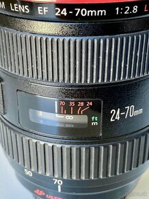 Predám objektív Canon 24-70 mm F2.8 L USM - 4