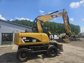 Kolesový bager CAT M316D + ENGCON - 4