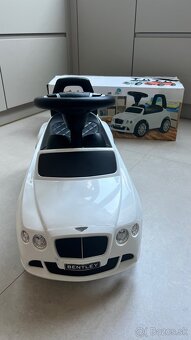 Bentley auto - biele odrážadlo - 4