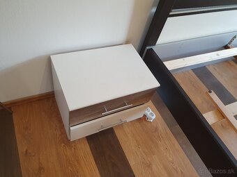 Predam satršiu manželsku postel a nočný stolík - 4