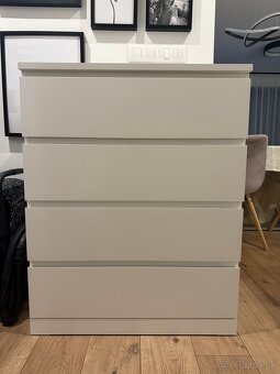 Biela komoda IKEA - 4