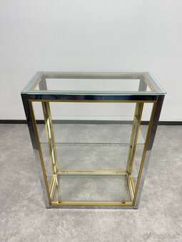 Luxusné dizajnové  - poličky chrom - 4