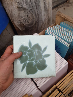 Staré obkladačky kerko rako - 4