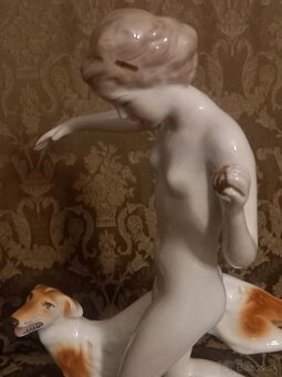 Royal Dux, Diana so psom - 4