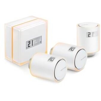 Netatmo Smart Thermostat + 3 hlavice Smart Radiator Valves - 4