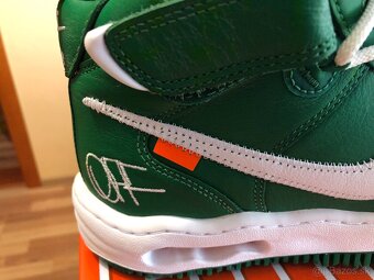 Nike Air Force 1 Mid Off-White Pine Green 42,5 nove - 4
