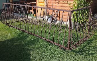 Kovové zábradlie na balkón - 4