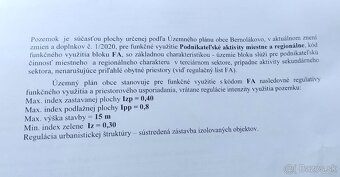 Investičný pozemok Bernolákovo 604m2 - na podnikanie - 4