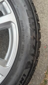 Original AUDI 5x112, r20 + pneu zimne snímače tlaku - 4