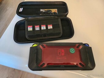 Nintendo Switch + Ovládače + 17 hier (fyzické a účet) - 4