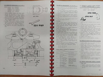 Katalóg a dielenská príručka na Zetor 5011 - 7045 - 4