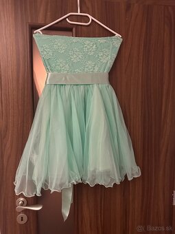 Damske šaty / zelenkavé - 4