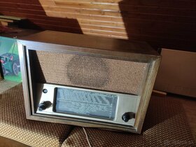 Staré rádio Telefunken 166 WK - historické starožitné rádio - 4