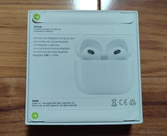 Airpods 3 (Úplne nové/ nerozbalené bt. slúchadla zn. Apple) - 4