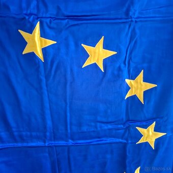 saténová vlajka EU - 4