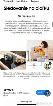 Indukčná doska Samsung NZ64B6056GK/U2 s Flex Zone+ - 4