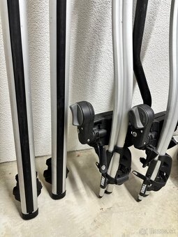 Thule priecniky a 2x stresny nosic na bicykle - 4