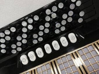 chromatický akordeon hohner maestro III 96 b, chromatika - 4