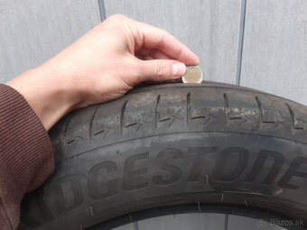 Letné RUNFLAT pneu na SUV- Bridgestone Alenza 225/60 r18 - 4