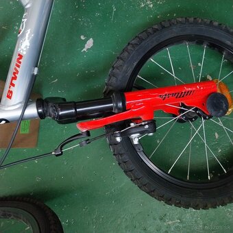 Detský horský bicykel BTWIN s pomocnými kolieskami - 4