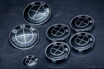 BMW znak krytky emblem kufor kapota kolesa volant - 4