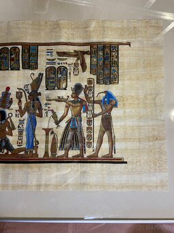 Veľký papyrus s egyptským motívom - 4