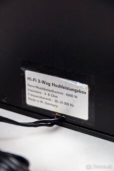 Lacná nemecká trojpásmová reprosústava /HECO OEM/ - 4