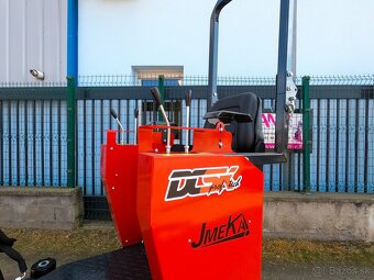 Minibager JMEKA SUPER QUATTRO PRO KN2 13HP Benzín/el.štart - 4