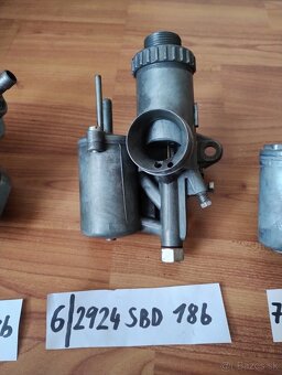 Karburátory Pérák, kývačka, panelka, californian, skůtr, atd - 4