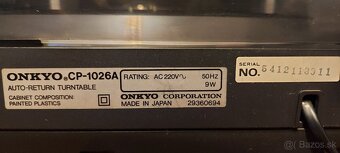 Predám vintage gramo Onkyo, Akai a Grundig - 4