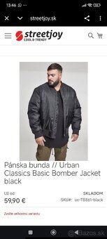 Zelená a čierna bombera Urban Classics - 4