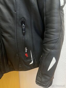 Dámska kožená bunda na Moto - 4