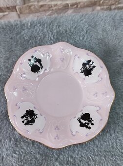 Růžovy porcelán, šálek s podšálkem, Chodov - 4
